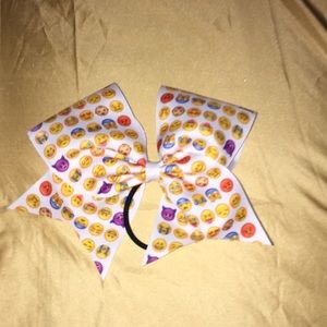 emoji cheer bow
